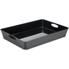 Rotho LIVING Box,  4, 5 Liter 1112408080,  Farbe: schwarz