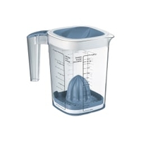 Rotho LOFT Back Messbecher mit Zitronenpresse,  1, 5 Liter 1026006161,  Farbe: horizon blue