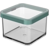 Rotho LOFT Premium Vorratsdose,  quadratisch,  0, 5 Liter 1160305092,  Farbe: mistletoe green