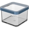 Rotho LOFT Premium Vorratsdose,  quadratisch,  0, 5 Liter 1160306161,  Farbe: horizon blue