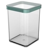 Rotho LOFT Premium Vorratsdose,  quadratisch,  1 Liter 1160405092,  Farbe: mistletoe green