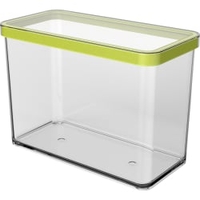 Rotho LOFT Premium Vorratsdose,  rechteckig,  2, 1 Liter 1160705070,  Farbe: lime grün