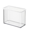 Rotho LOFT Premium Vorratsdose,  rechteckig,  2, 1 Liter 1160790000,  Farbe: transparent / weiße Dichtung