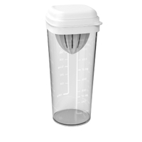 Rotho LOFT Shaker 5-in-1,  1 Liter 1043201100,  Farbe: weiß