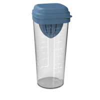 Rotho LOFT Shaker 5-in-1,  1 Liter 1043206161,  Farbe: horizon blue