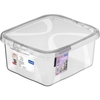Rotho LONA Aufbewahrungsbox mit Deckel,  transparent 1050600096,  Füllmenge: 2 Liter