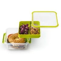 Rotho MEMORY B3 Menübox,  1 Liter 1009505070,  Farbe: lime grün