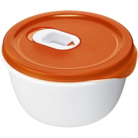 Rotho MICRO CLEVER Mikrowellen-Schüssel mit Deckel 1737002792,  Füllmenge: 800 ml
