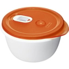 Rotho MICRO CLEVER Mikrowellen-Schüssel mit Deckel 1737102792,  Füllmenge: 1500 ml