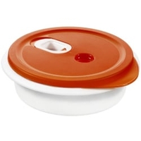 Rotho MICRO CLEVER Mikrowellen-Schüssel mit Deckel 1760902792,  Füllmenge: 1000 ml