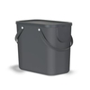 Rotho Mülleimer Trennsystem ALBULA,  25 Liter 1024908853,  Farbe: anthrazit