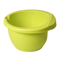 Rotho ONDA Rührschüssel 1707905070,  Füllmenge: 4 Liter,  lime grün