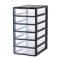 Rotho ORGAMIX Schubladenbox 1428900096,  Maße: 36 x 36 x 50 cm