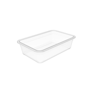 Rotho PAGAMALU Kunststoffbehälter,  transparent 1029400096,  Fassungsvermögen: 1, 2 Liter