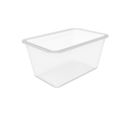 Rotho PAGAMALU Kunststoffbehälter,  transparent 1029500096,  Fassungsvermögen: 2, 2 Liter