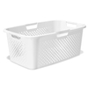 Rotho PIXEL Wäschekorb,  40 Liter 1400601100,  Farbe: weiß