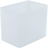 Rotho PURE Box Aufbewahrungsdose,  transparent 1432100096,  Maße: 242 x 155 x 182 mm,  Füllmenge: 5, 6 Liter