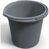 Rotho Putzeimer VARIO,  10 Liter 1000308853,  Farbe: anthrazit