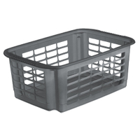 Rotho REVERSO Drehstapelkorb,  10 Liter 1102708853,  Farbe: anthrazit