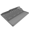 Rotho SPACE WONDER Geschirrabtropfer 1016208812,  Farbe: anthrazit