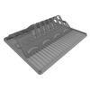 Rotho SPACE WONDER Geschirrabtropfer,  faltbar 1016208812,  Farbe: anthrazit