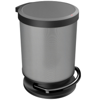 Rotho Treteimer PASO,  20 Liter 1015510273,  Farbe: carbon metallic