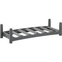 Rotho VARIO Flaschenregal 1166108853,  Farbe: anthrazit