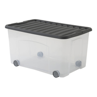 Rotho VENTILO Rollbox,  50 Liter 1400908853,  Farbe: anthrazit