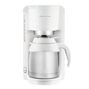 Rowenta Adagio Filterkaffeemaschine,  10-15 Tassen CT3811,  Farbe: weiß/Edelstahl