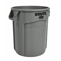Rubbermaid Abfallbehälter BRUTE,  grau FG261000GRAY,  Volumen: 38 Liter