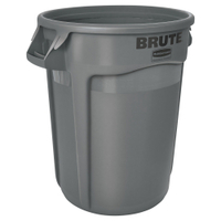 Rubbermaid Abfallbehälter BRUTE,  grau FG263200GRAY,  Volumen: 121 Liter