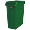 Rubbermaid Abfalleimer Slim Jim,  60 Liter 1955960,  Farbe: grün