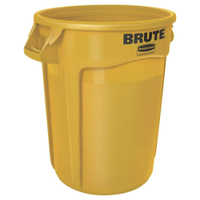 Rubbermaid BRUTE Abfallbehälter,  gelb FG264360YEL,  Volumen: 167 Liter