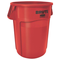 Rubbermaid BRUTE Abfallbehälter,  rot FG264360RED,  Volumen: 167 Liter
