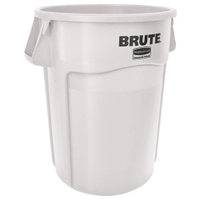 Rubbermaid BRUTE Abfallbehälter,  weiß 1779740,  Größe: 166, 5 Liter