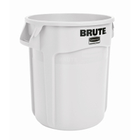 Rubbermaid BRUTE Abfallbehälter,  weiß FG262000WHT,  Größe: 75, 7 Liter