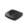 Rubbermaid Deckel für UNTOUCHABLE Abfallbehälter 87 Liter FG268988BLA,  Farbe: schwarz