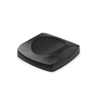 Rubbermaid Deckel für UNTOUCHABLE Abfallbehälter 87 Liter FG268988BLA,  Farbe: schwarz