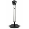 Rubbermaid INFINITY Standascher outdoor mit schwarzem Deckel FG9W3100SSBLA,  1 Behälter mit Fuß