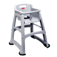 Rubbermaid Kinderstuhl Sturdy Chair R050836,  Farbe: Platin