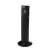 Rubbermaid Metropolitan Smokers Station Rauchersäule FGR93400BK,  Farbe: schwarz