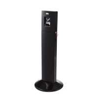 Rubbermaid Metropolitan Smokers Station Rauchersäule FGR93400BK,  Farbe: schwarz