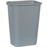 Rubbermaid Recycling-Abfallkorb,  Vollkunststoffbauweise,  grau FG295700GRAY,  Volumen: 39 Liter