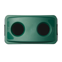 Rubbermaid Slim Jim Recycling-Deckel,  austauschbar Farbe: grün