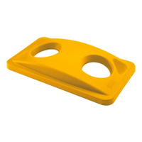Rubbermaid Slim Jim Recycling-Deckel,  austauschbar FG269288YEL,  Farbe: gelb