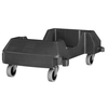 Rubbermaid Transportroller für Slim Jim Behälter 1980602,  Farbe: schwarz
