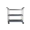 Rubbermaid X-TRA™ Mehrzweckwagen,  offen 1814566,  Farbe: schwarz