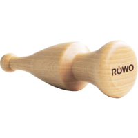RÖWO Massagestäbchen aus Buche 100110,  1 Stück,  Maße: 106 x 34 mm
