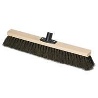 Saalbesen Arenga-Kunststoff Regranulat,  Power Stick Halter 00233493,  1 Stück - Breite: 60 cm,  für Stiele mit 24-26 mm Durchmesser