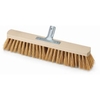 Saalbesen,  Poly-Kokos mit aufgeschraubtem Metallstielhalter 00231006,  Breite: 41, 5 cm,  Metallstielhalter Ø 24 mm